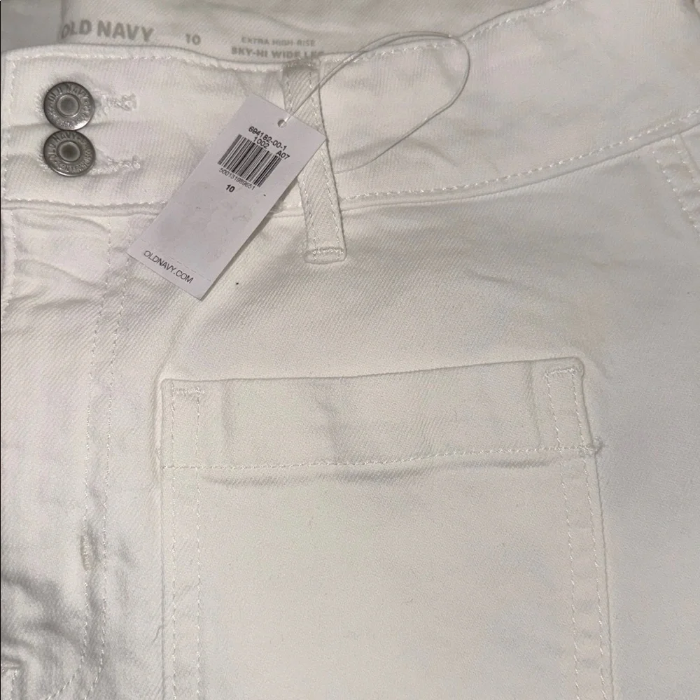 Extra high-rise Sky-hi wide leg size 10 Regular - Picture 5 of 5